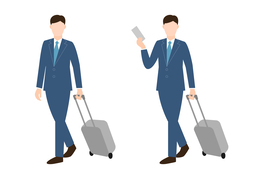 out of townのイラスト